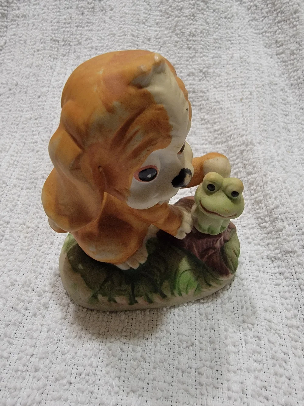 Darling Lefton Big Eyed Puppy And Turtle Friend